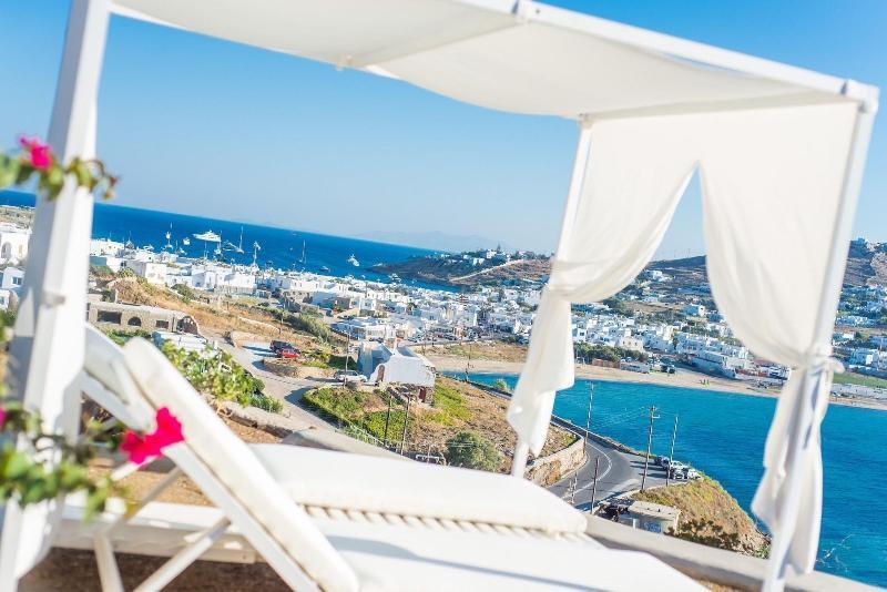 Mykonos Town The Corfos Hills Houseヴィラ エクステリア 写真