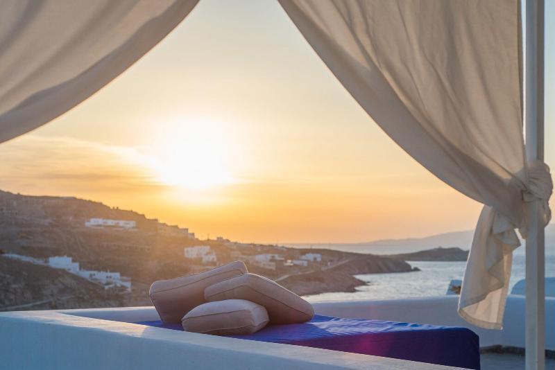 Mykonos Town The Corfos Hills Houseヴィラ エクステリア 写真