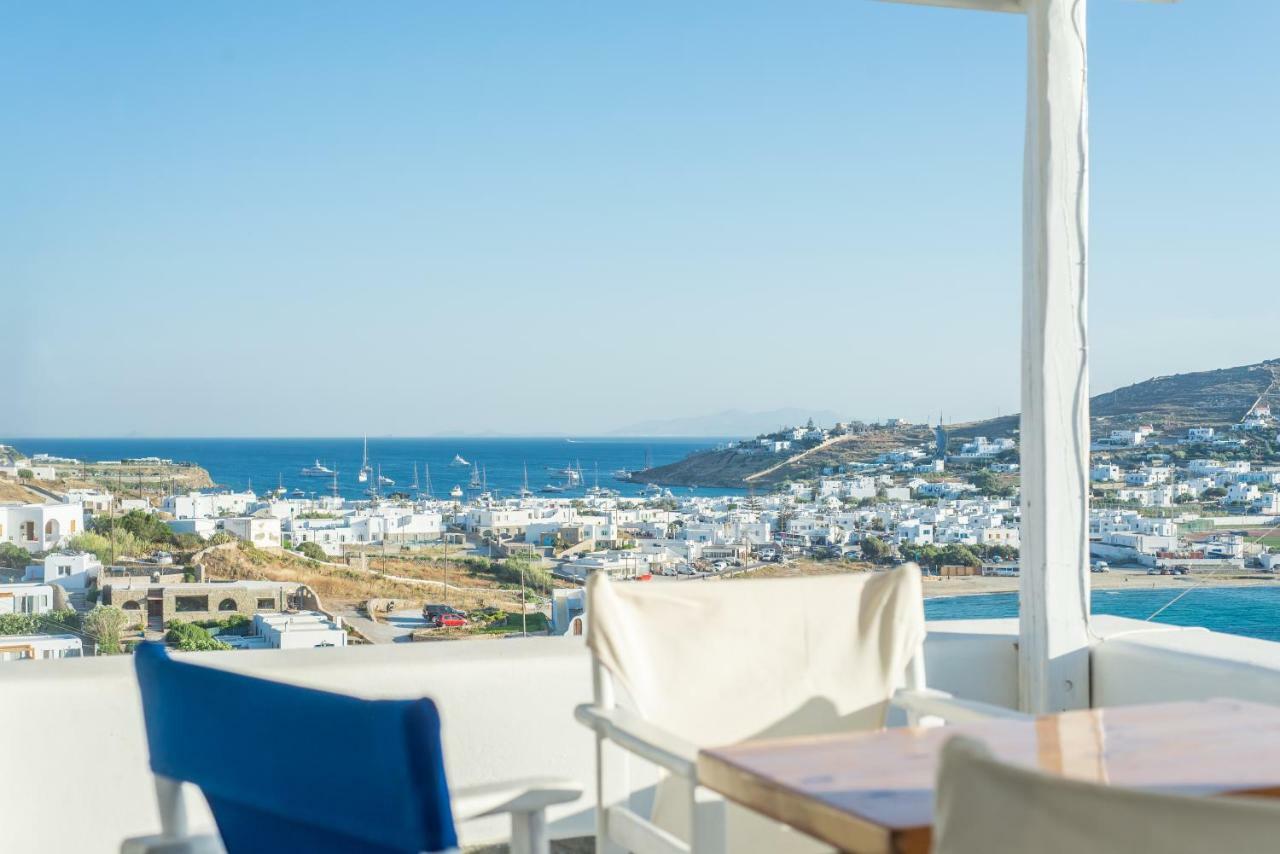 Mykonos Town The Corfos Hills Houseヴィラ エクステリア 写真