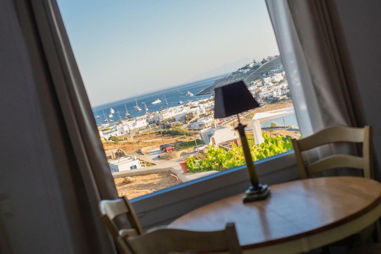 Mykonos Town The Corfos Hills Houseヴィラ エクステリア 写真