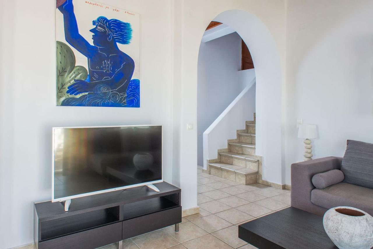 Mykonos Town The Corfos Hills Houseヴィラ エクステリア 写真