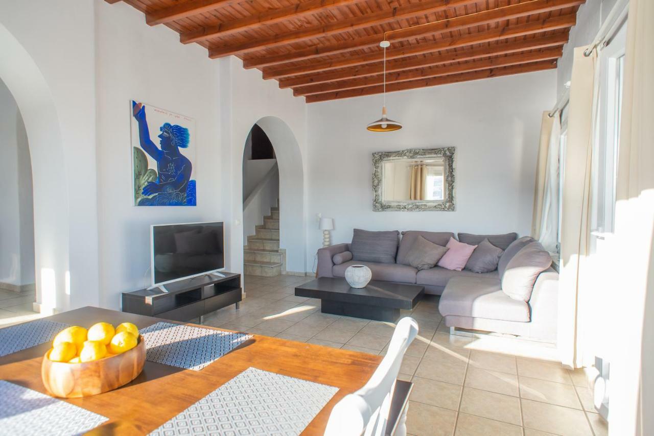 Mykonos Town The Corfos Hills Houseヴィラ エクステリア 写真