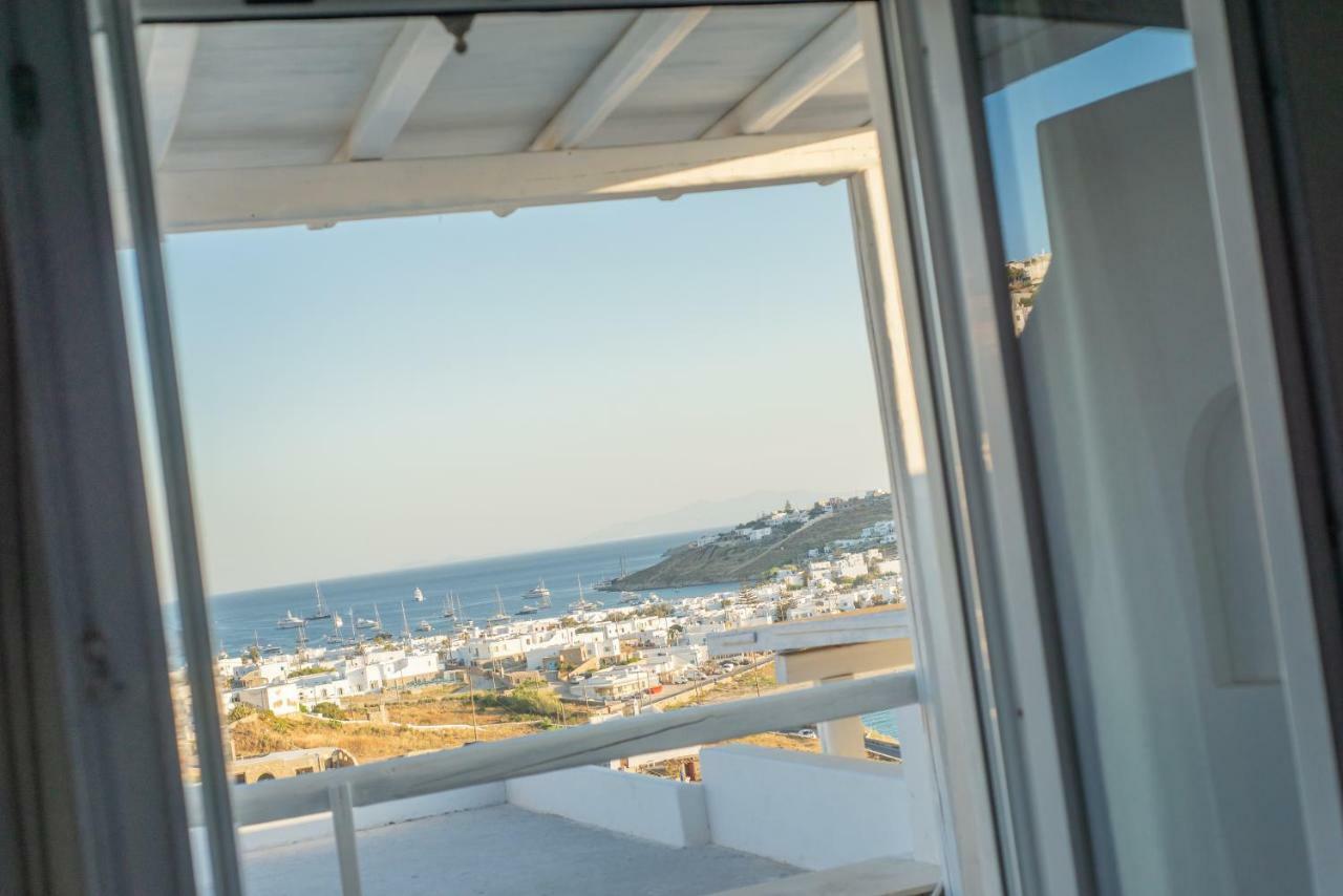 Mykonos Town The Corfos Hills Houseヴィラ エクステリア 写真